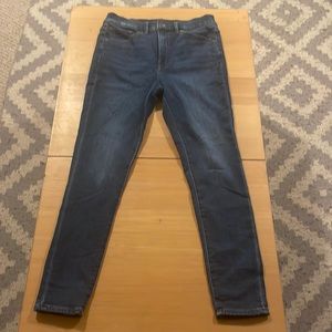 Express high rise skinny jeans